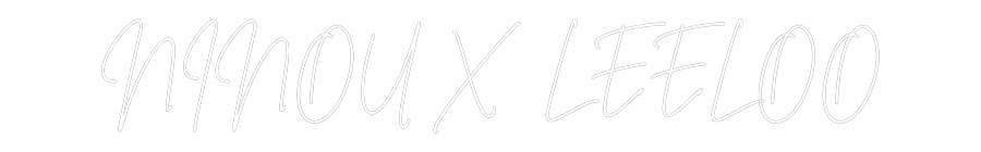 Custom Neon Sign Online Editor NINOU X LEELOO