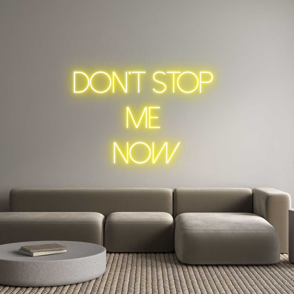 Custom Neon Sign Online Editor don't stop 
...