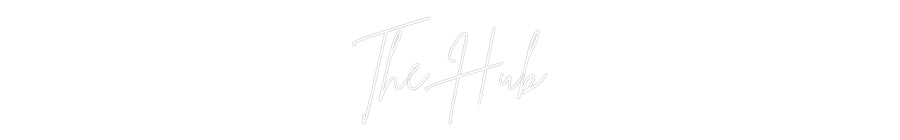 Custom Neon Sign Online Editor The Hub