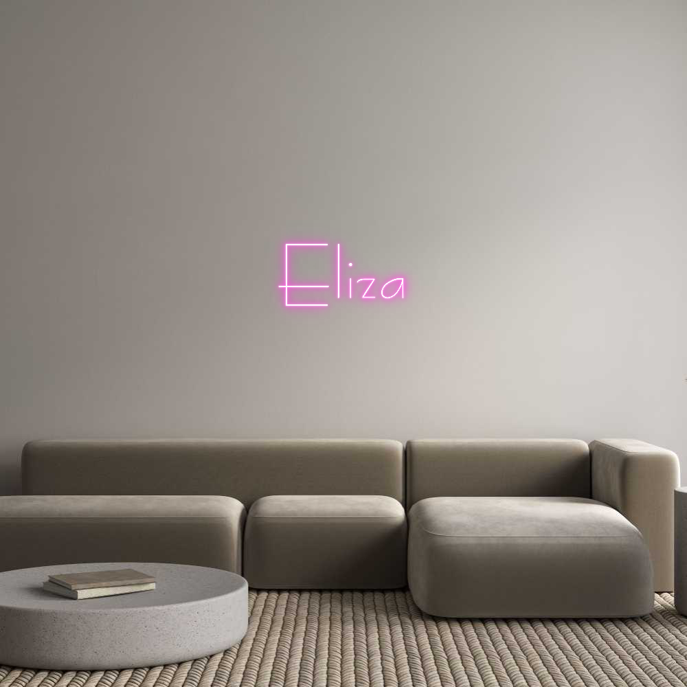 Custom Neon Sign Online Editor Eliza