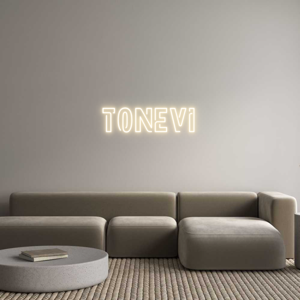 Custom Neon Sign Online Editor TONEVI