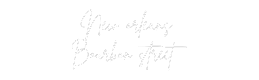 Custom Neon Sign Online Editor New orleans ...