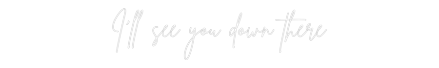 Editor online di insegne al neon personalizzate Ci vediamo...