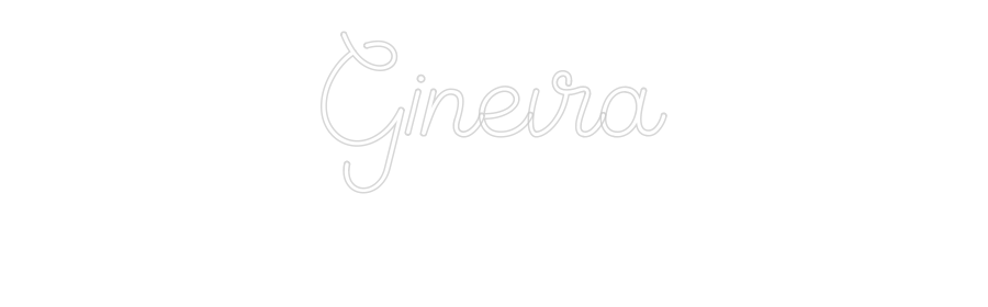 Custom Neon Sign Online Editor Ginevra