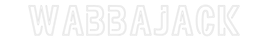 Custom Neon Sign Online Editor WABBAJACK
