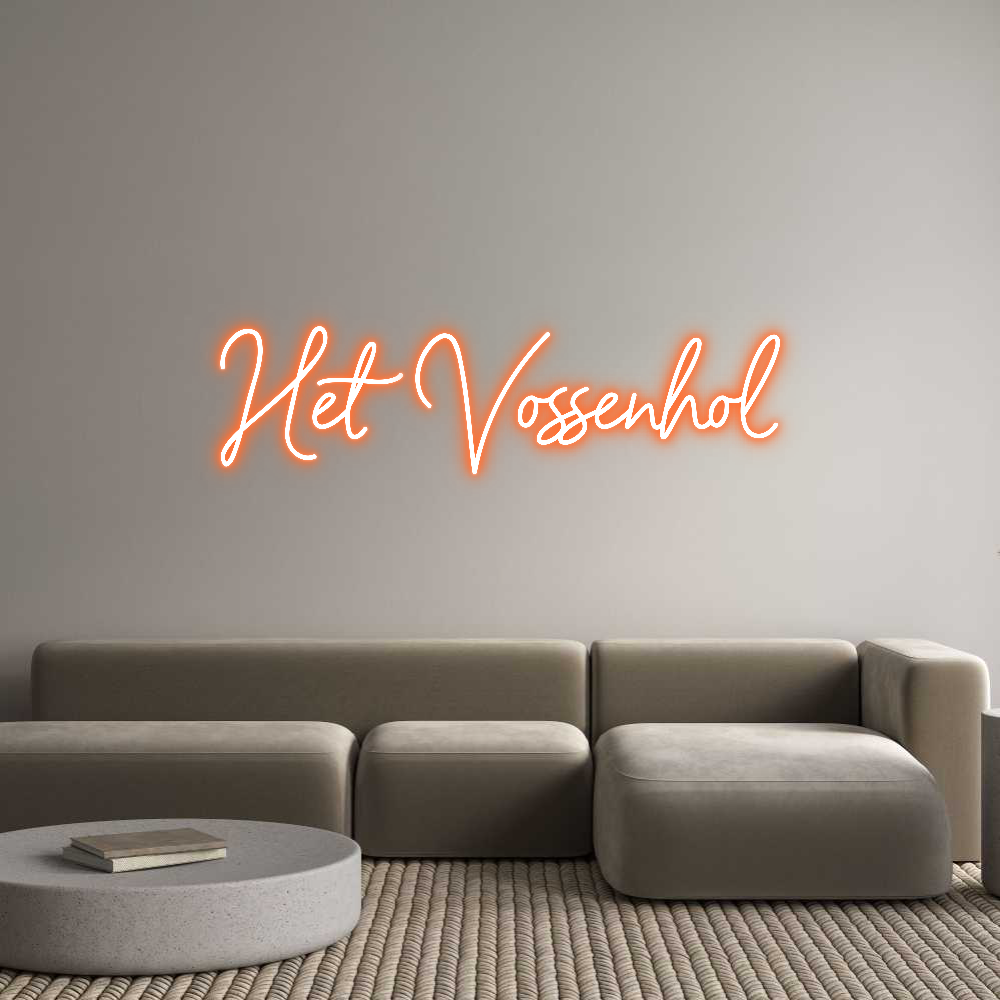Custom Neon Sign Online Editor Het Vossenhol