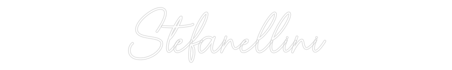 Egendefinert Neon Sign Online Editor Stefanellini