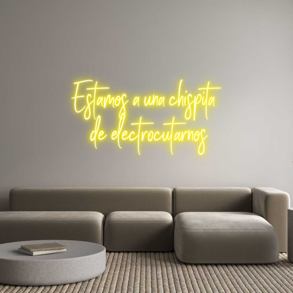 Custom Neon Sign Online Editor Estamos a una...