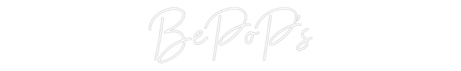 Custom Neon Sign Online Editor BePoP's