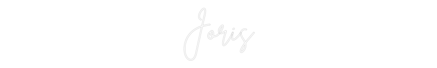Custom Neon Sign Online Editor Joris
