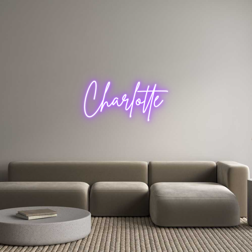 Custom Neon Sign Online Editor Charlotte