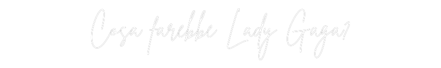 Custom Neon Sign Online Editor Cosa farebbe ...