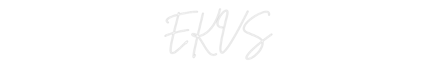 Custom Neon Sign Online Editor EKVS
