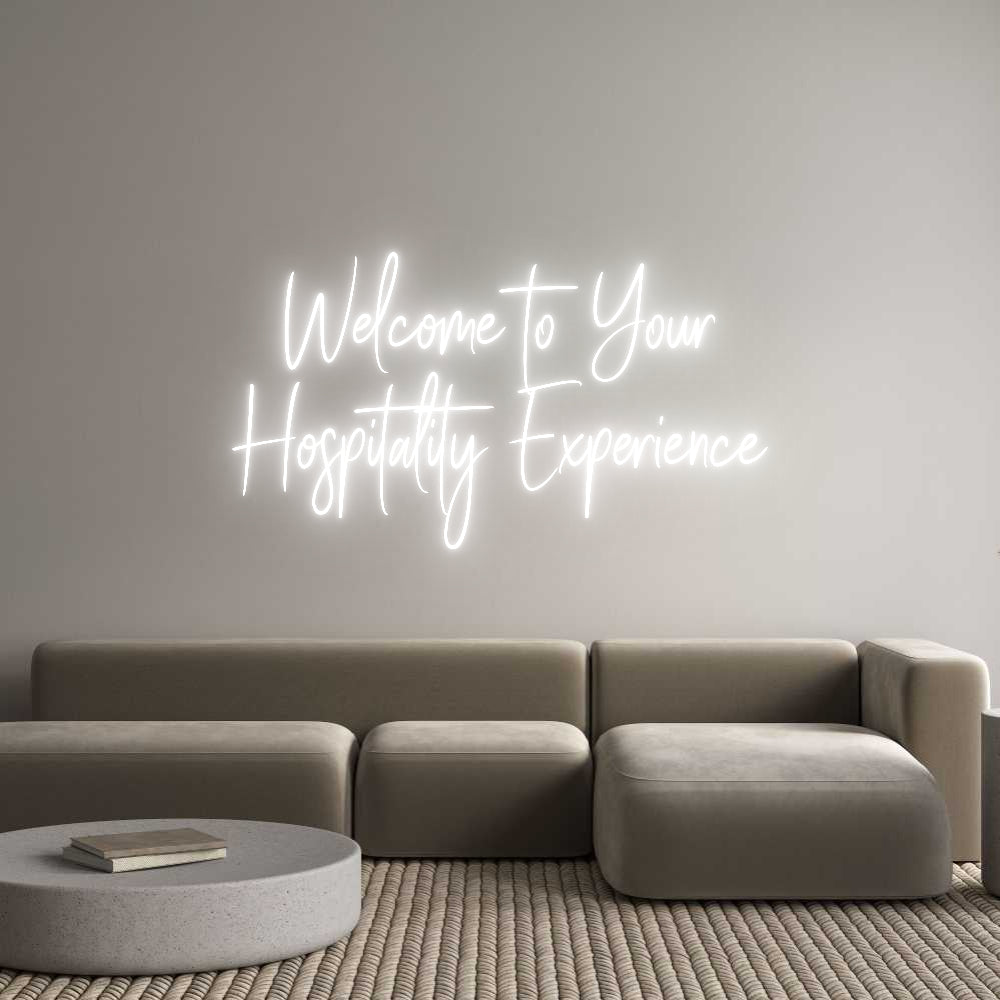 Custom Neon Sign Online Editor Welcome to Yo...