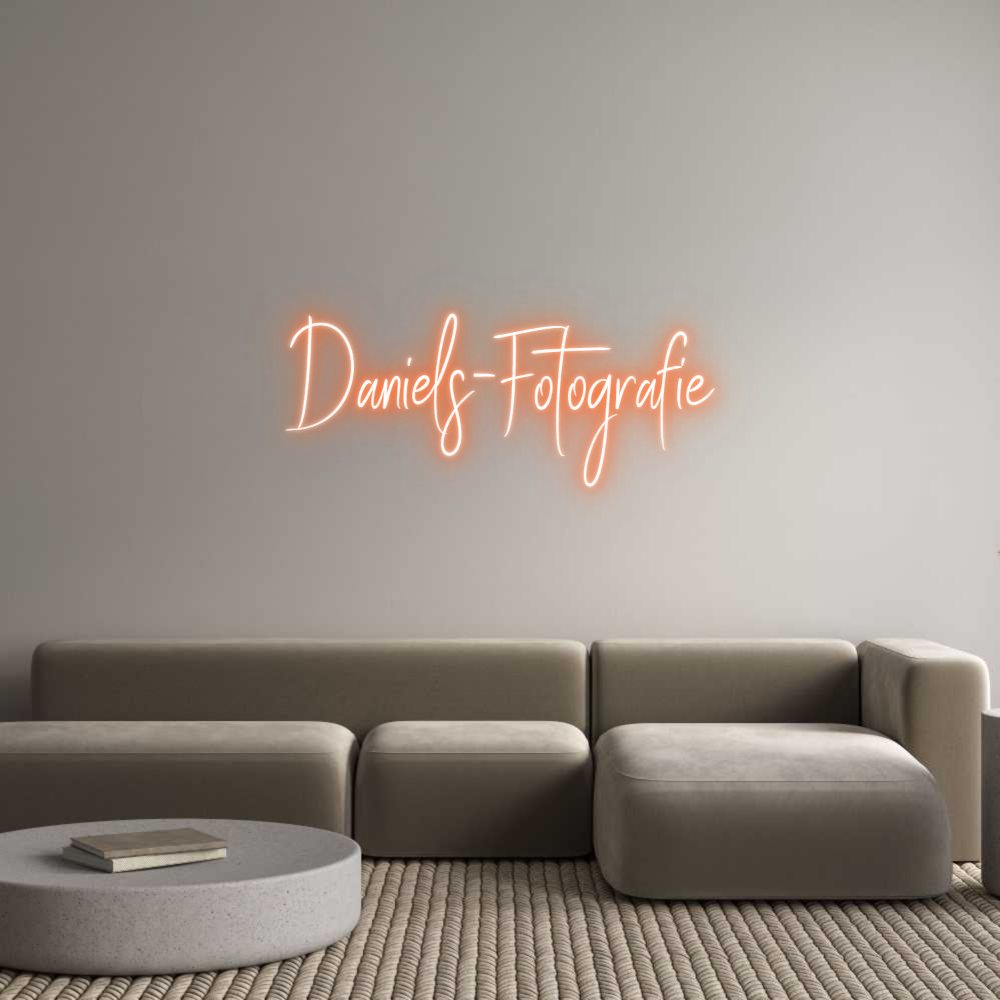 Custom Neon Sign Online Editor Daniels-Fotog...