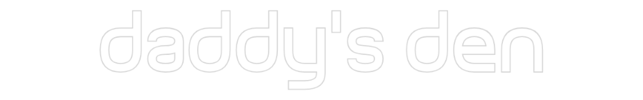 Custom Neon Sign Online Editor daddy's den