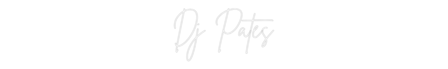 Custom Neon Sign Online Editor Dj Pates