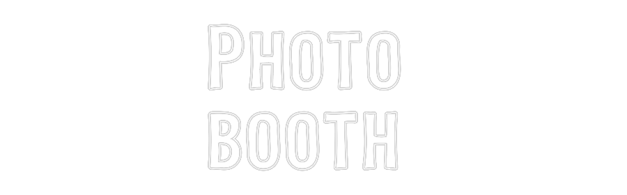 Custom Neon Sign Online Editor Photo
booth