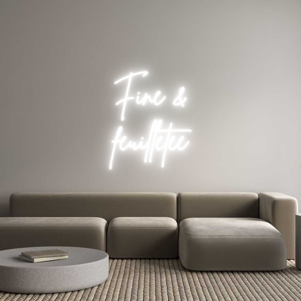 Custom Neon Sign Online Editor Fine &
feuil...