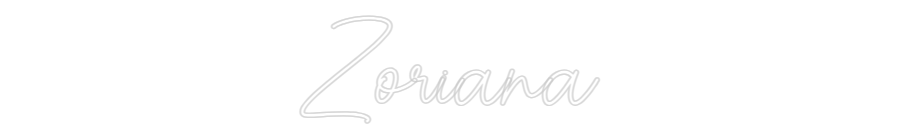 Custom Neon Sign Online Editor Zoriana