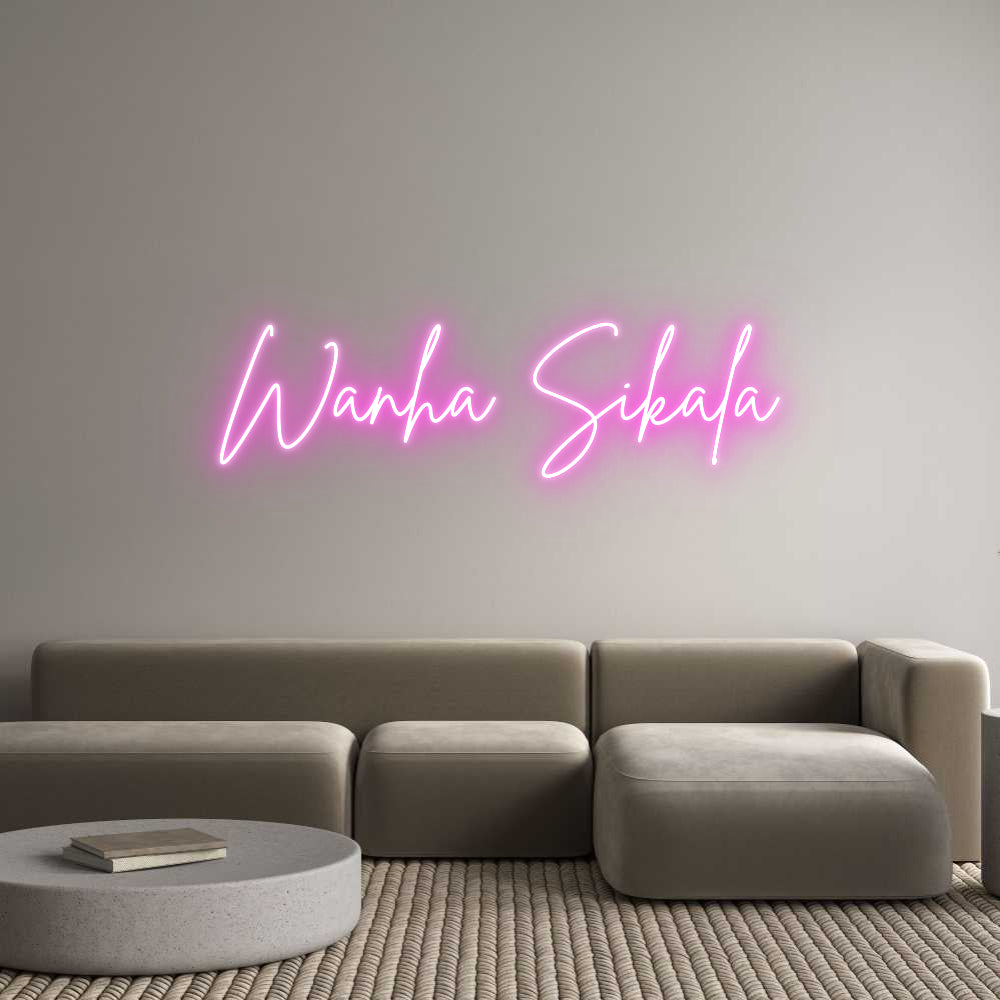Custom Neon Sign Online Editor Wanha Sikala