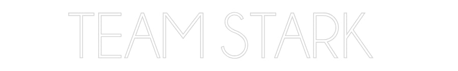 Editor online di insegne al neon personalizzate TEAM STARK