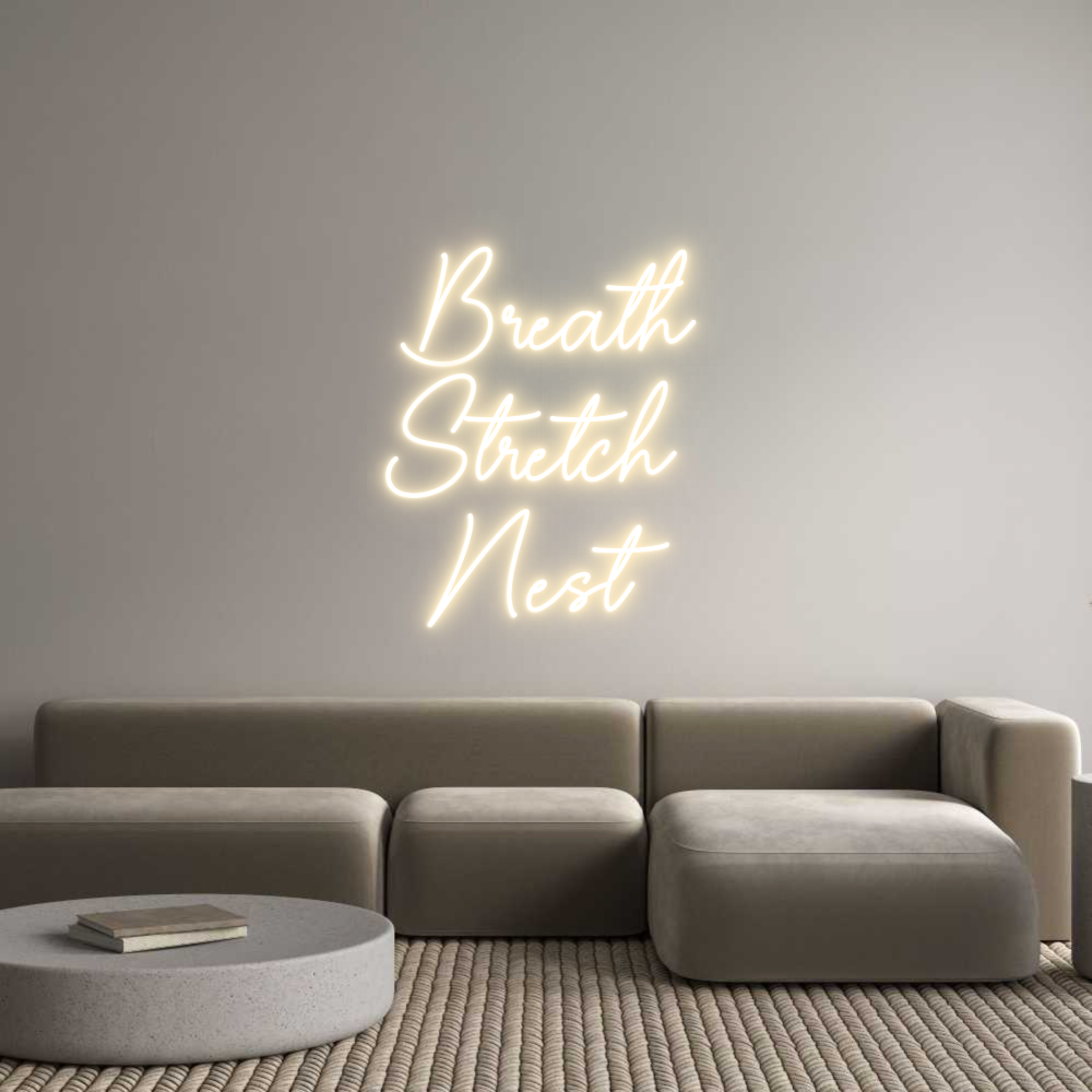 Custom Neon Sign Online Editor Breath
Streta...