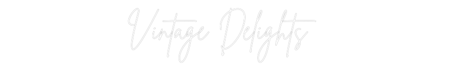 Editor on-line de letreiros de neon personalizados Vintage Delig...