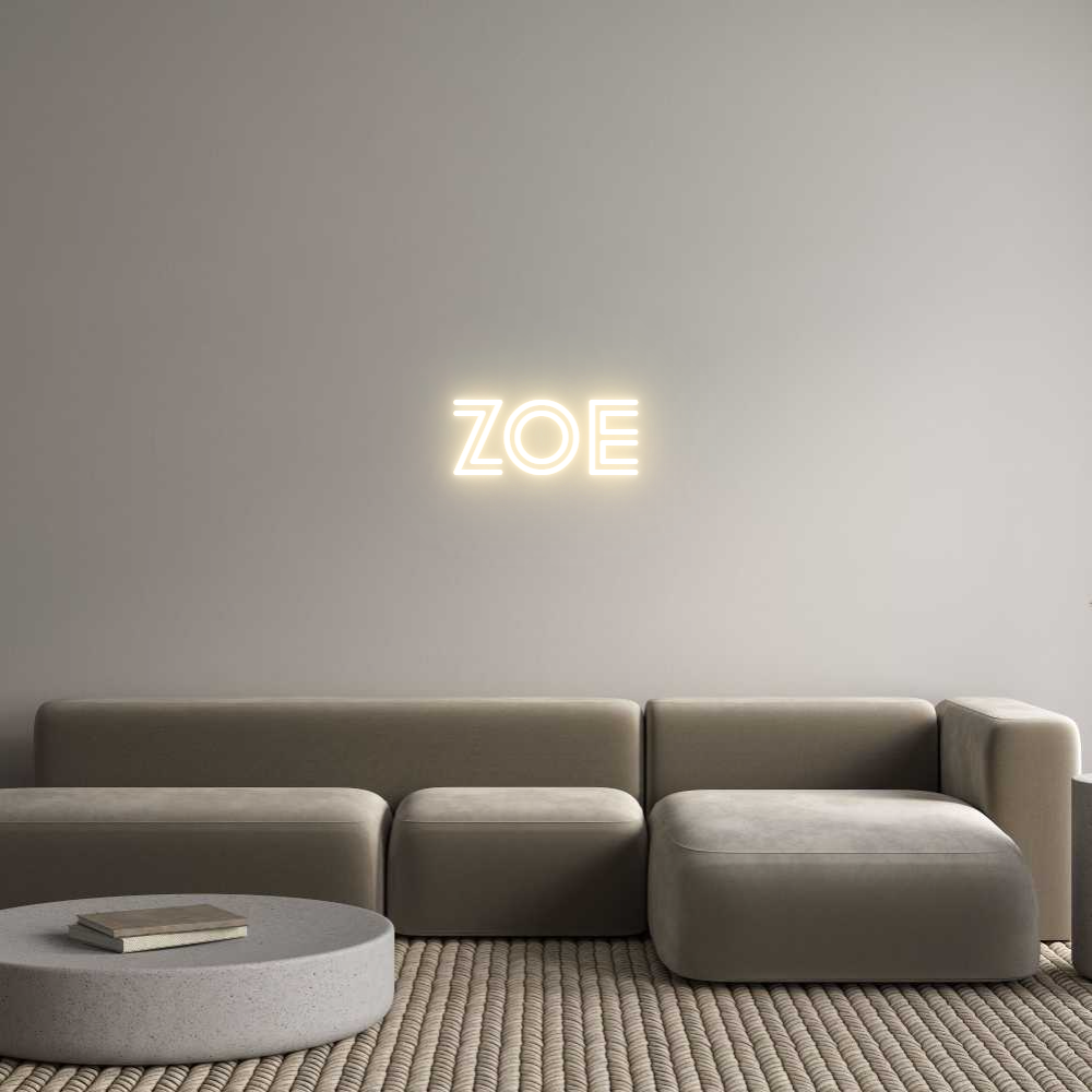 Custom Neon Sign Online Editor ZOE