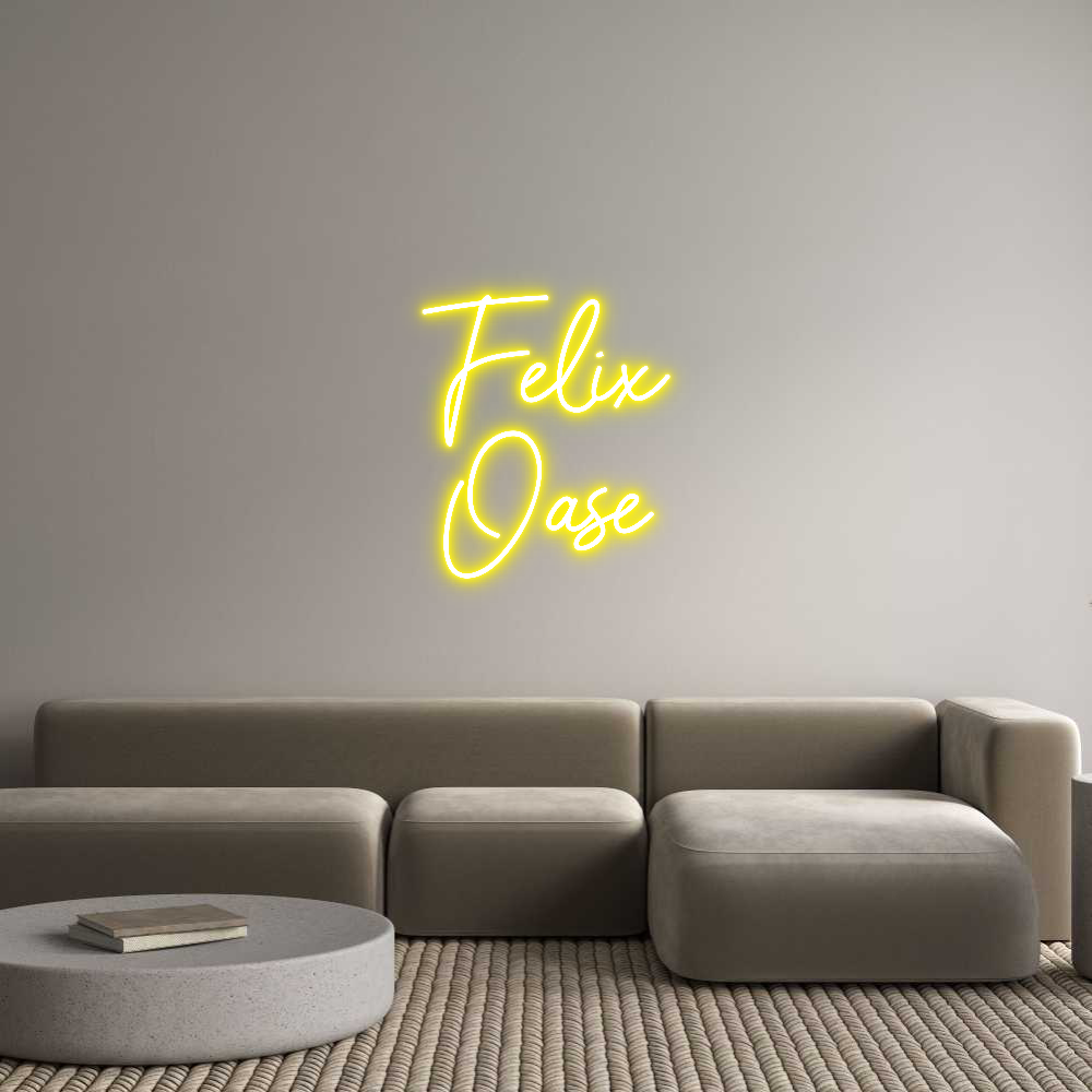 Custom Neon Sign Online Editor Felix
Oase
