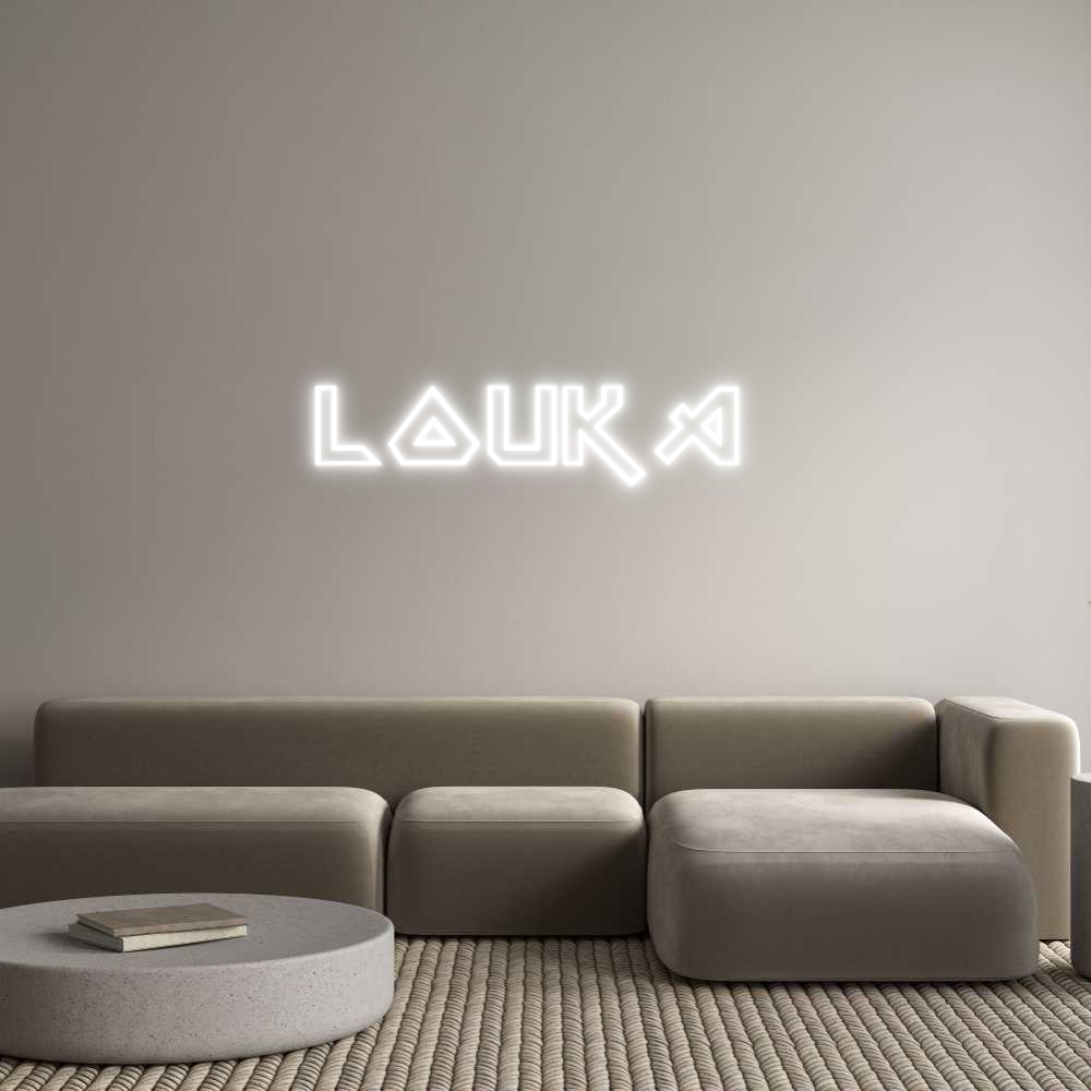 Custom Neon Sign Online Editor Louka