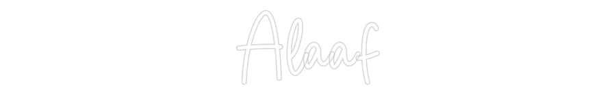 Custom Neon Sign Online Editor Alaaf