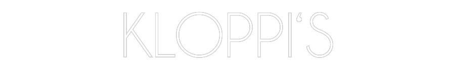 Custom Neon Sign Online Editor KLOPPI‘S