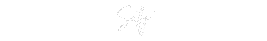 Custom Neon Sign Online Editor Salty