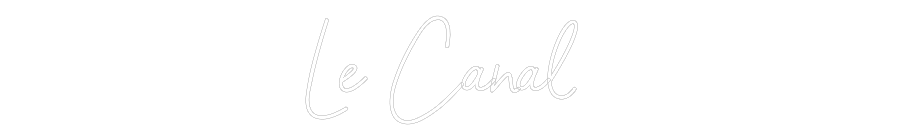 Custom Neon Sign Online Editor Le Canal