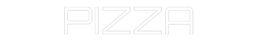 Custom Neon Sign Online Editor PIZZA
