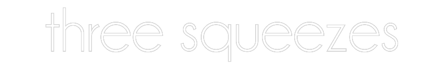 Custom Neon Sign Online Editor three squeezes