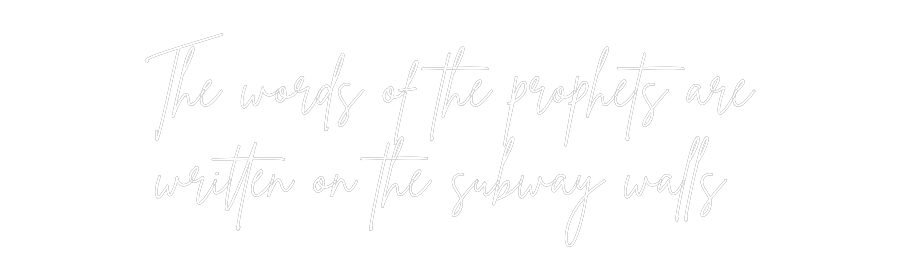 Custom Neon Sign Online Editor The words of ...