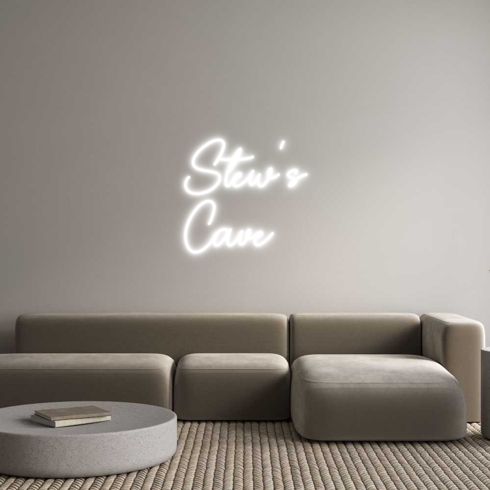 Custom Neon Sign Online Editor Stew’s
Cave