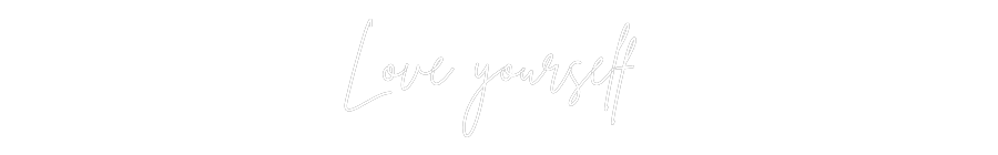 Custom Neon Sign Online Editor Elsk dig selv