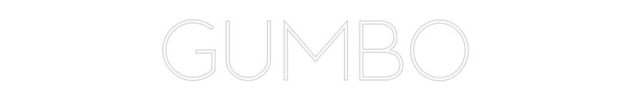 Custom Neon Sign Online Editor GUMBO