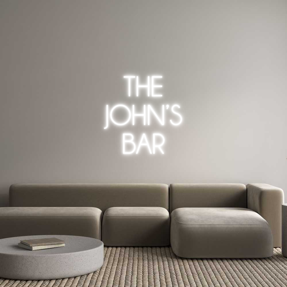 Custom Neon Sign Online Editor THE
JOHN’S
...
