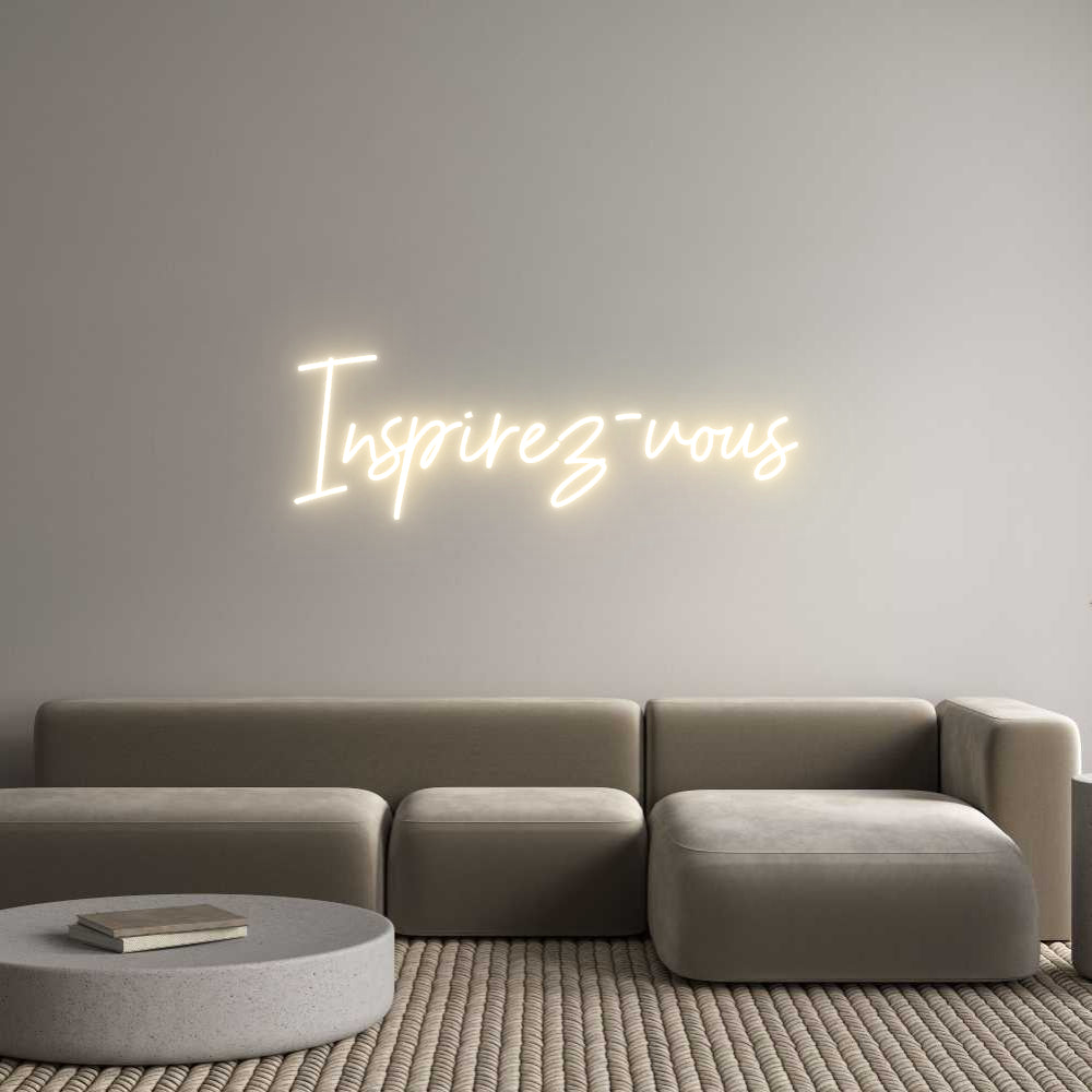 Custom Neon Sign Online Editor Inspirez-vous
