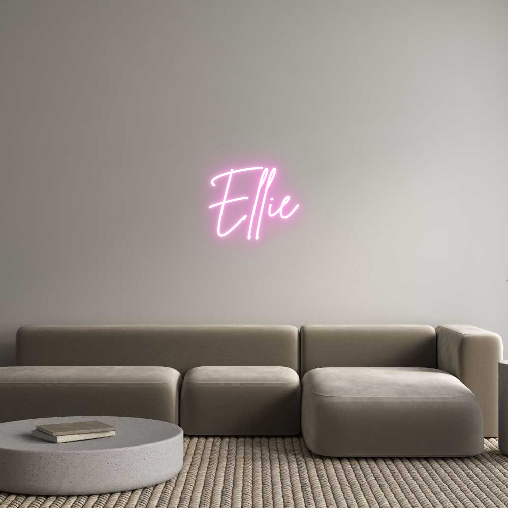 Custom Neon Sign Online Editor Ellie