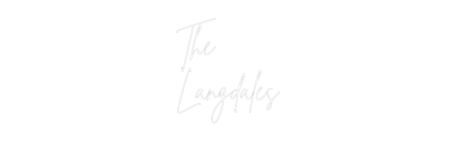 Custom Neon Sign Online Editor The 
Langdales