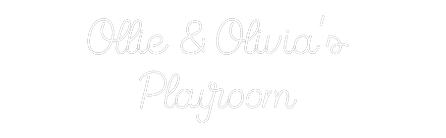 Custom Neon Sign Online Editor Ollie & Olivi...