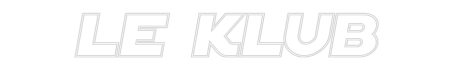 Custom Neon Sign Online Editor LE KLUB