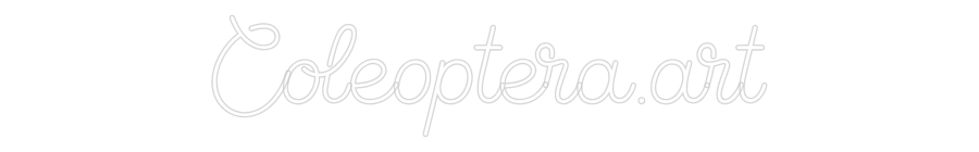 Custom Neon Sign Online Editor Coleoptera.art