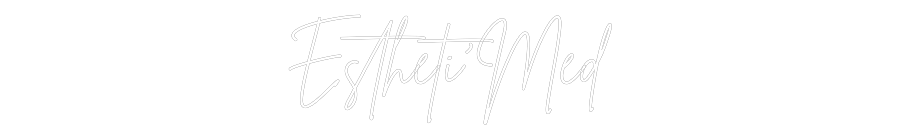 Custom Neon Sign Online Editor Estheti’Med