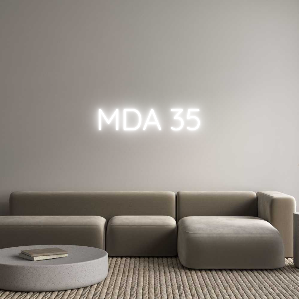 Custom Neon Sign Online Editor MDA 35